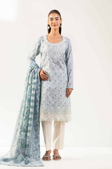 Nishat Linen 2 Piece - Digital Printed Embroidered Suit - 42501768 Online Shopping